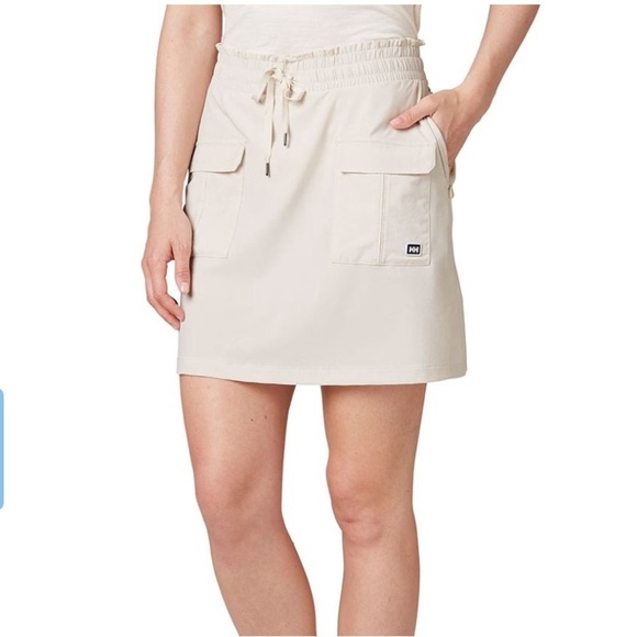 Helly Hansen Utility Cargo Skirt – XS – Beige Drawstring Hiking Skirt - Picture 1 of 6